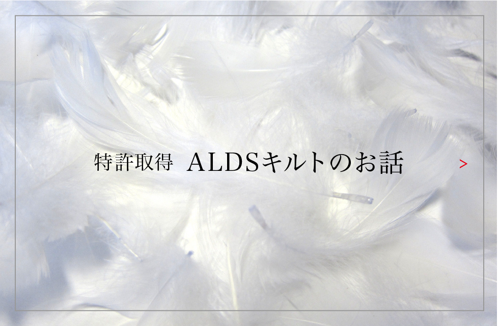 特許取得 ALDSキルトのお話